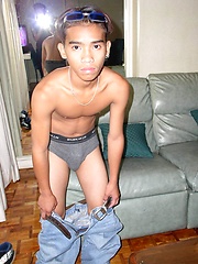 Straight thai boy solo session